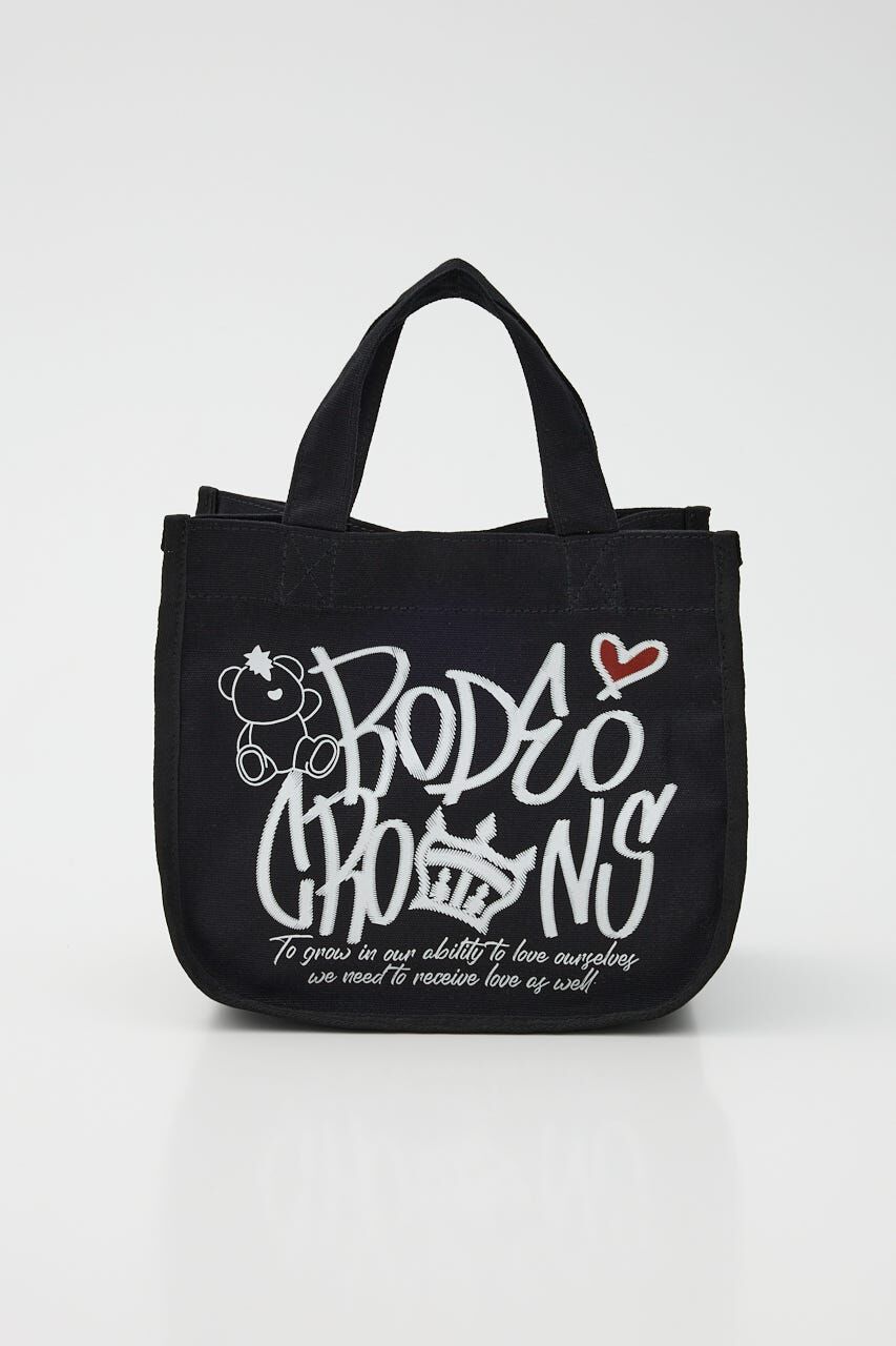 RODEO CROWNS「BRIDGE BEAR LOGO TOTE」|その他|BLK
