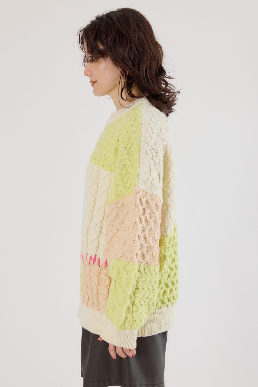 RODEO CROWNS「カスタムケーブルニット」|ニット・セーター|