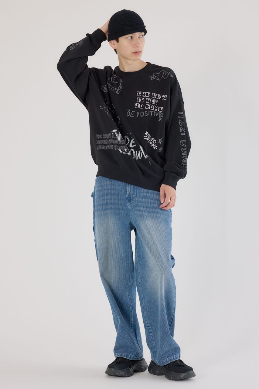 RODEO CROWNS「DRAWING スウェット」|パーカー|