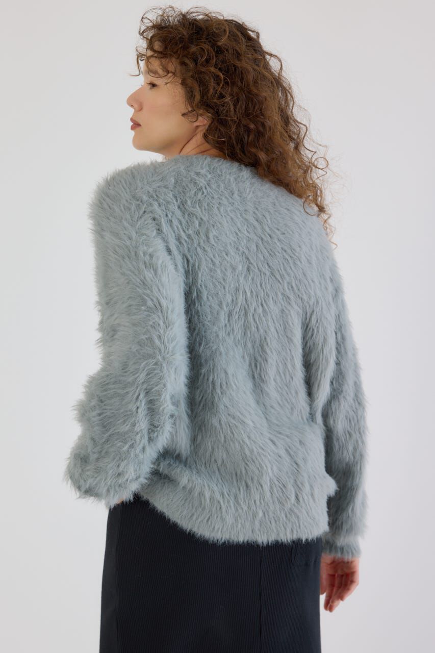 RODEO CROWNS「シャギーロゴニットトップス」|ニット・セーター|