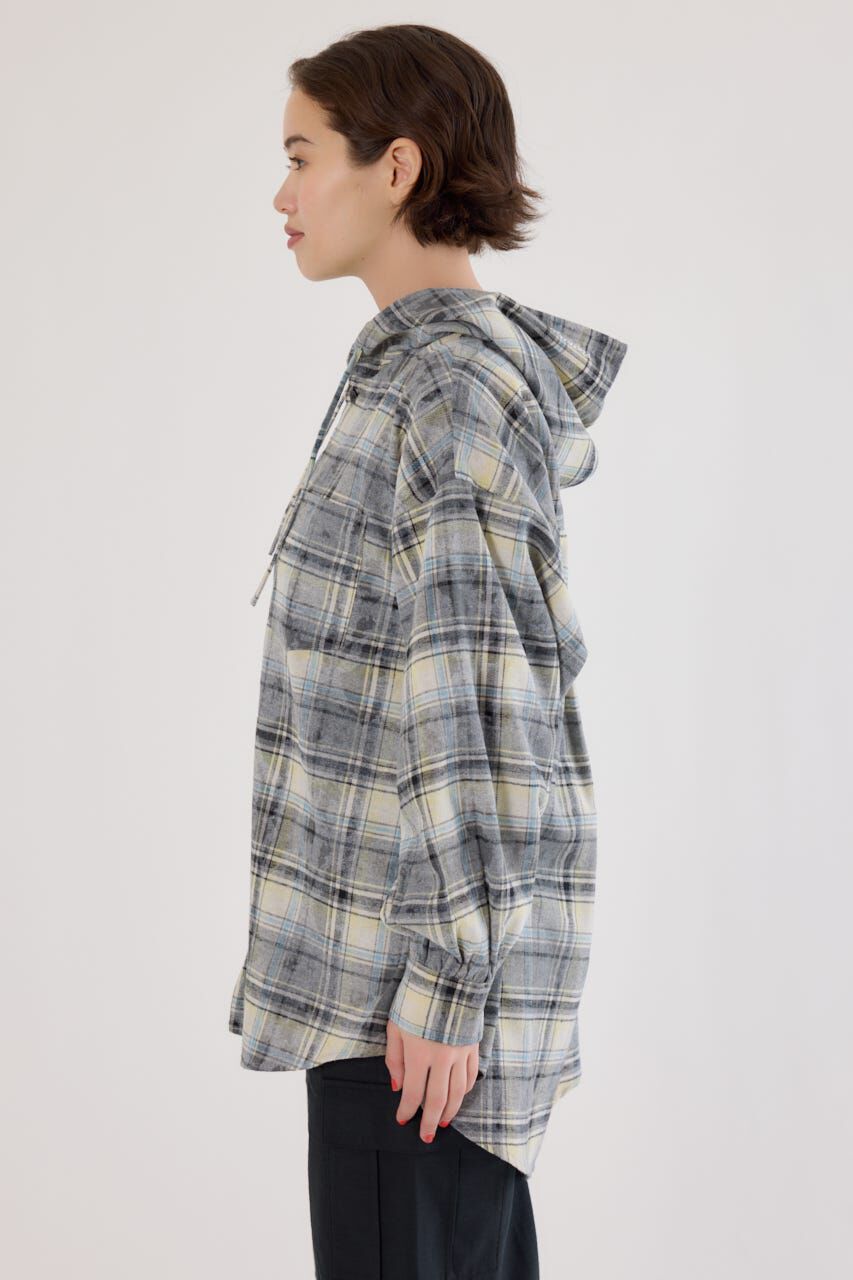 RODEO CROWNS「ヴィンテージチェックフードシャツ」|シャツ・ブラウス|