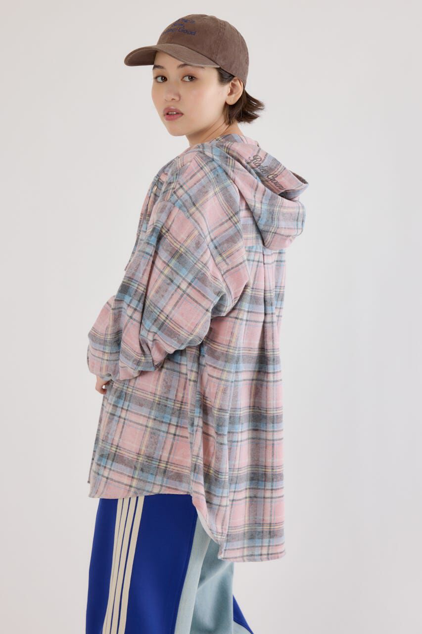 RODEO CROWNS「ヴィンテージチェックフードシャツ」|シャツ・ブラウス|