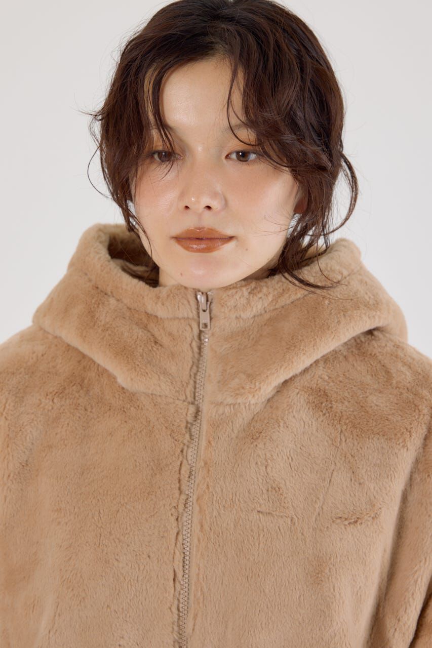 RODEO CROWNS「ロゴパッチエコファーブルゾン」|ブルゾン・スタジャン|