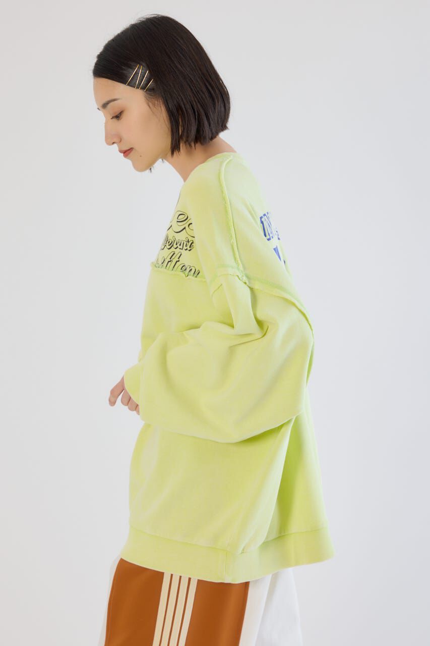 RODEO CROWNS「加工アウトシームスウェットトップス」|パーカー|