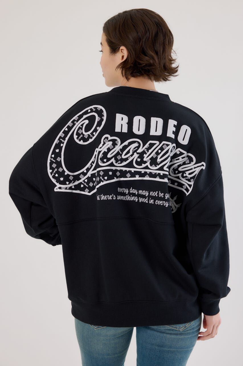 RODEO CROWNS「モノグラムロゴスウェット」|Tシャツ・カットソー|BLK