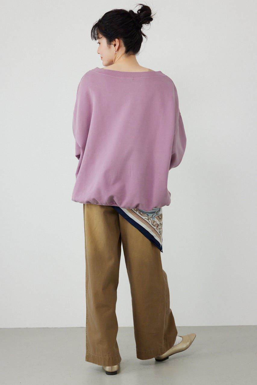 RODEO CROWNS「オフショルダースウェットトップス」|パーカー|