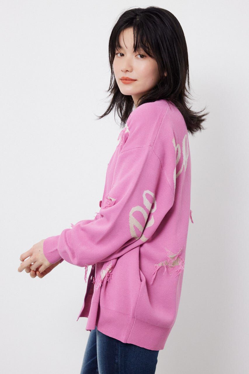 RODEO CROWNS「スター柄ニットカーディガン」|カーディガン|