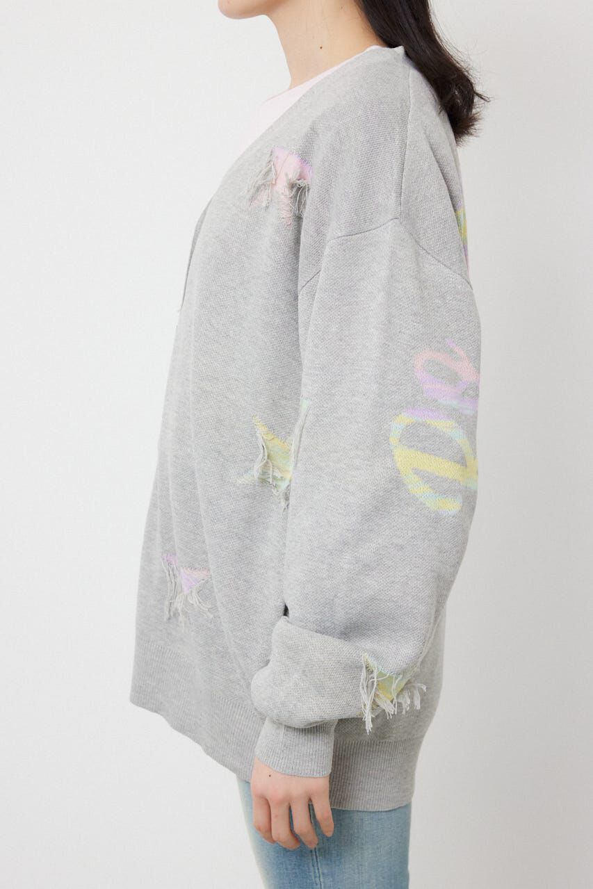 RODEO CROWNS「スター柄ニットカーディガン」|カーディガン|