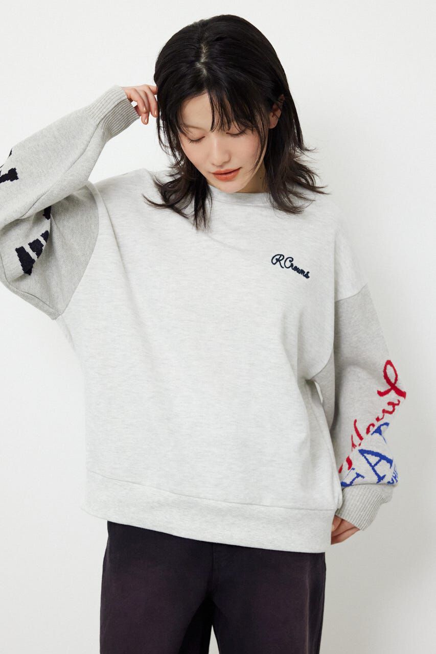 RODEO CROWNS「スリーブニットスウェットトップス」|Tシャツ・カットソー|