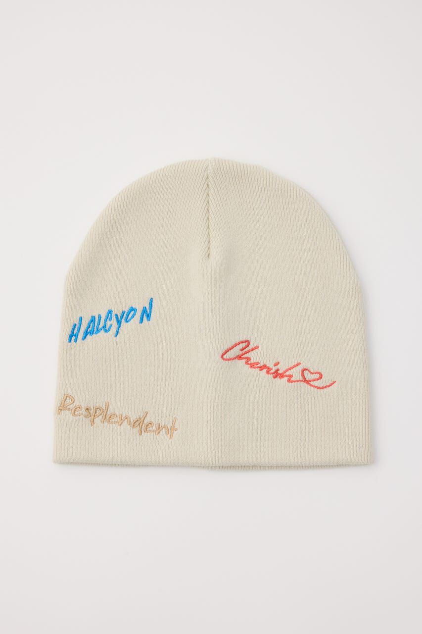 RODEO CROWNS「embroidery ビーニー」|その他|O/WHT1
