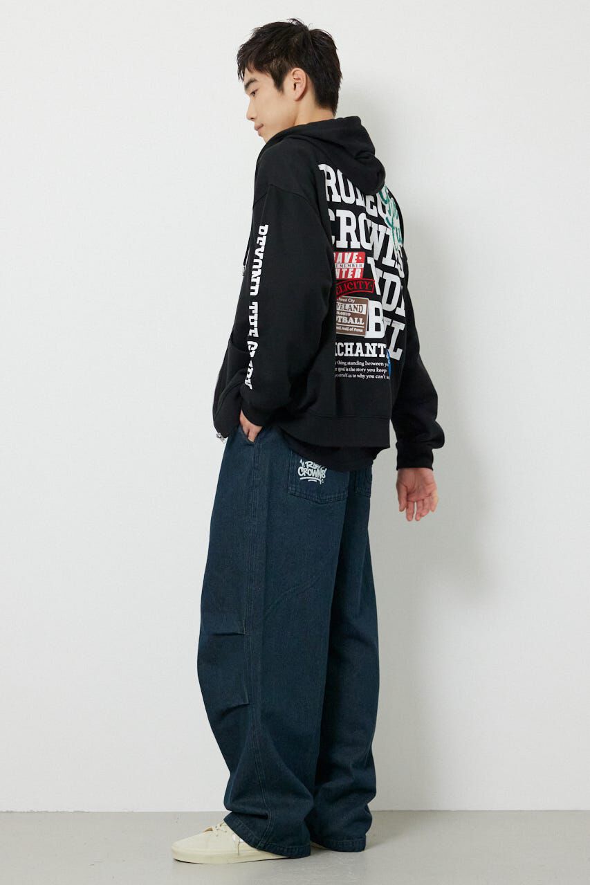 RODEO CROWNS「エンボスロゴデニムパンツ」|デニム|