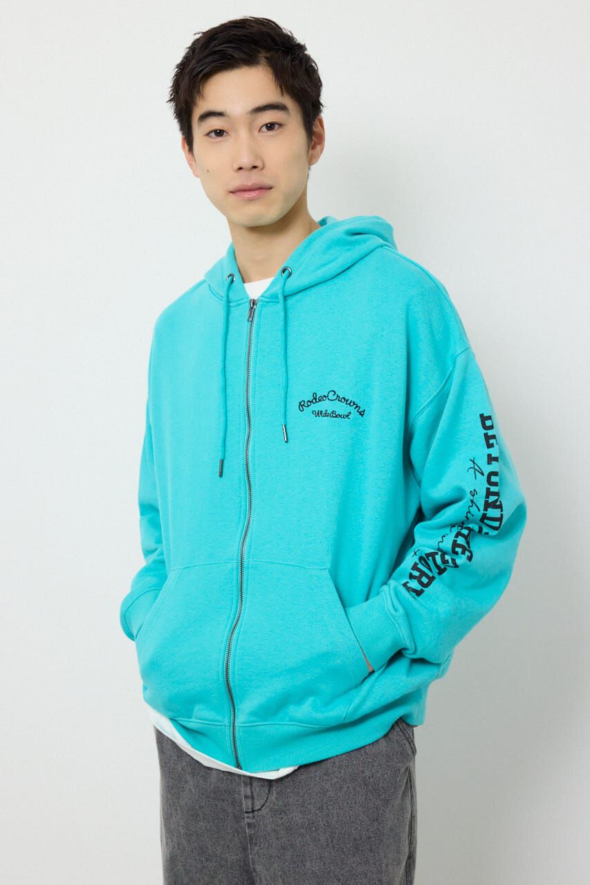RODEO CROWNS「タイポグラフィーZIPパーカー」|パーカー|
