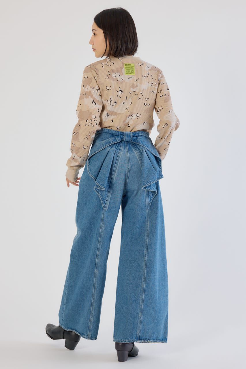 RODEO CROWNS「SHARE パターンワッフルトップス」|Tシャツ・カットソー|