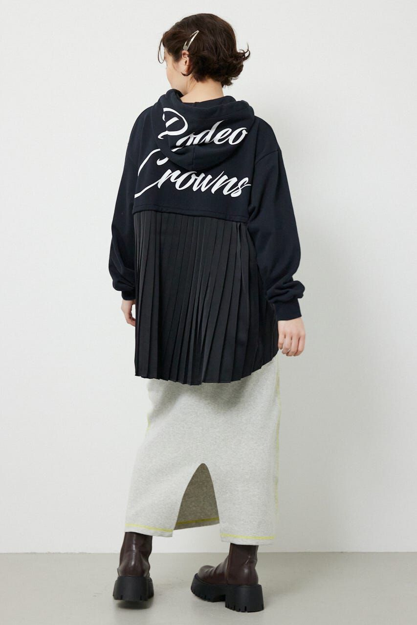 RODEO CROWNS「バックプリーツロゴパーカー」|パーカー|