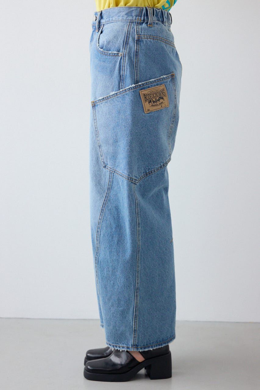 RODEO CROWNS「ビッグポケットバルーンデニム」|デニム|