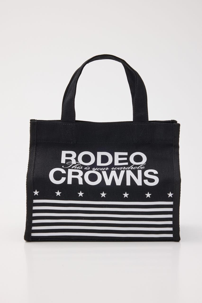 RODEO CROWNS「フラッグエコミニトート」|その他|BLK
