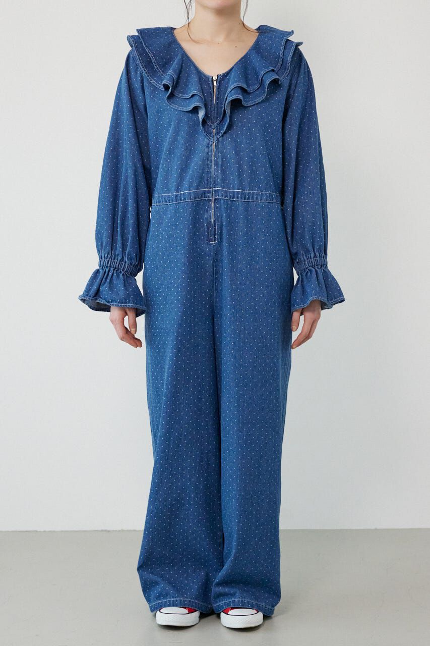 RODEO CROWNS「フリルデニムオールインワン」|その他|