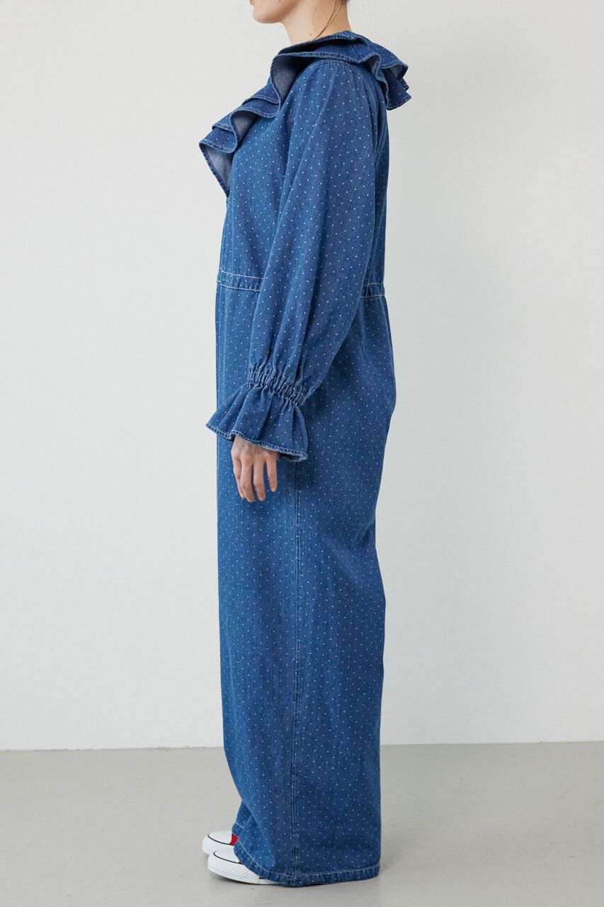 RODEO CROWNS「フリルデニムオールインワン」|その他|