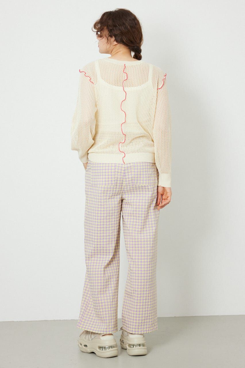 RODEO CROWNS「前後2WAYメローニットトップス」|ニット・セーター|