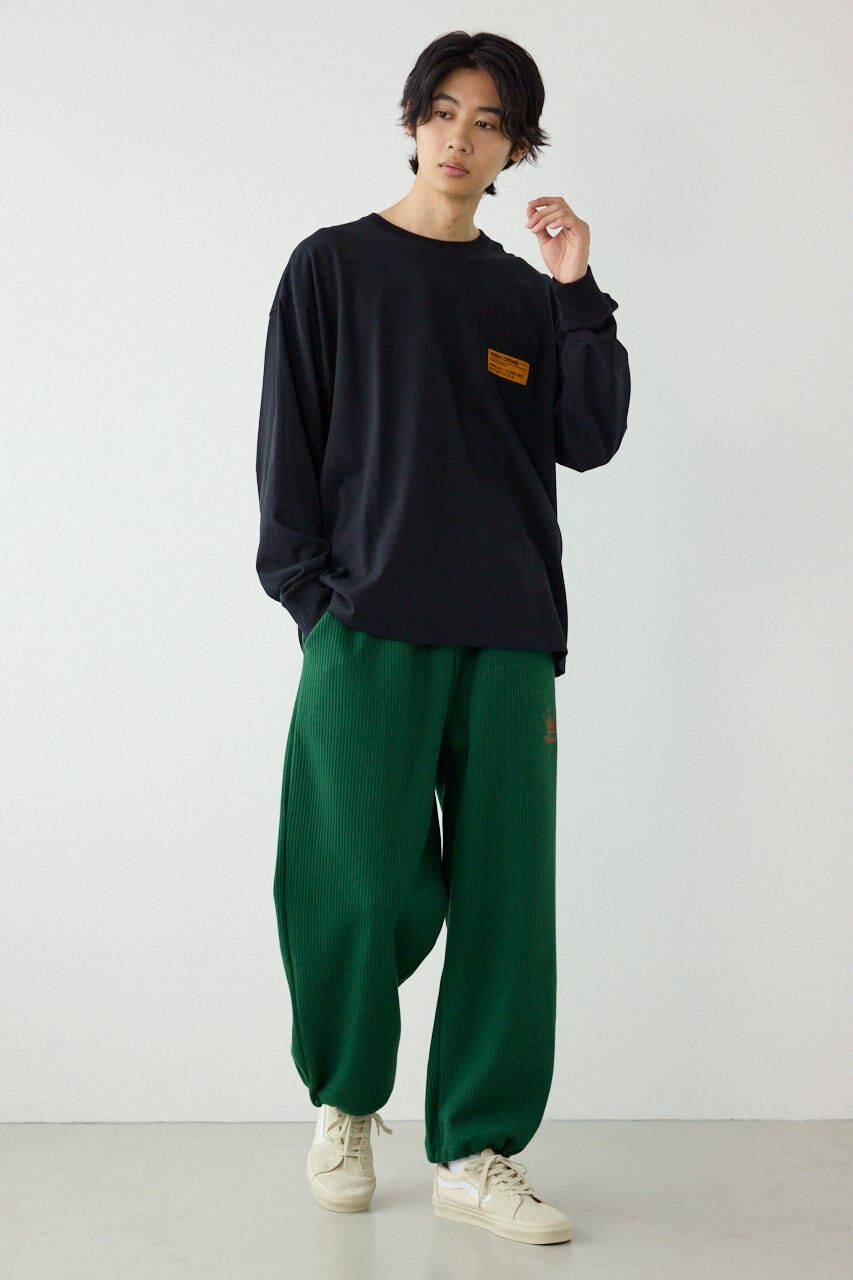 RODEO CROWNS「ペイントロゴ長袖Tシャツ」|Tシャツ・カットソー|