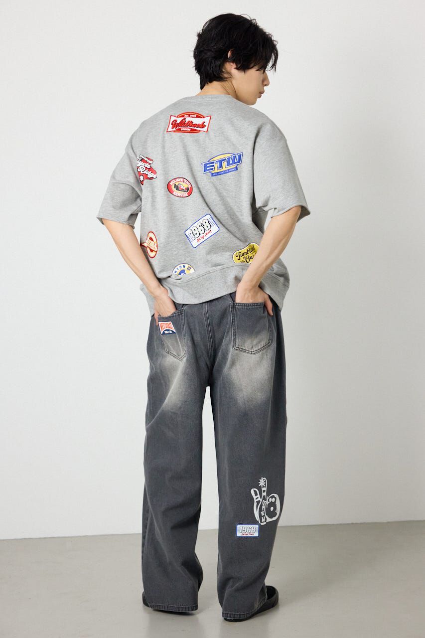 RODEO CROWNS「カスタムワッペン半袖スウェット」|Tシャツ・カットソー|