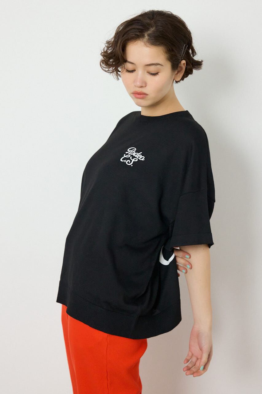 RODEO CROWNS「フラワーロゴニットトップス」|ニット・セーター|