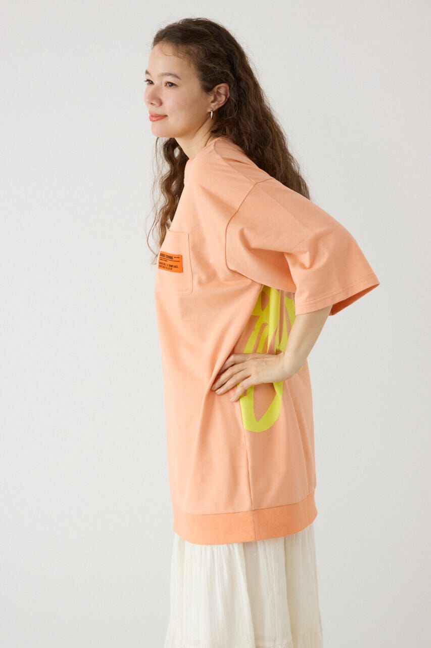 RODEO CROWNS「ペイントロゴハーフスリーブワンピース」|ワンピース|