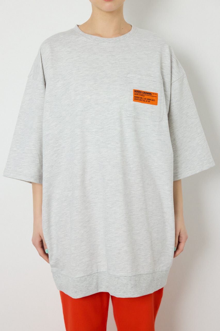 RODEO CROWNS「ペイントロゴハーフスリーブワンピース」|ワンピース|