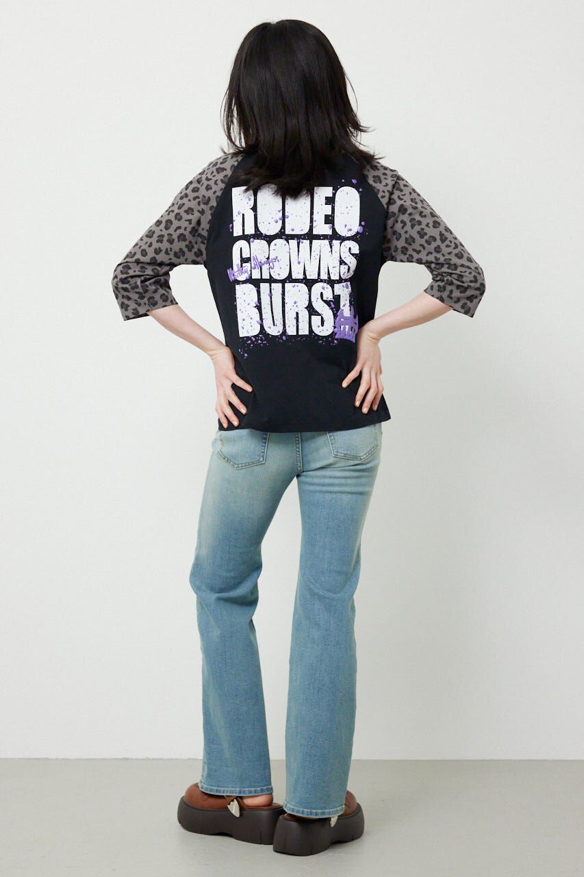 RODEO CROWNS「Ink Logo ラグランTシャツ」|Tシャツ・カットソー|