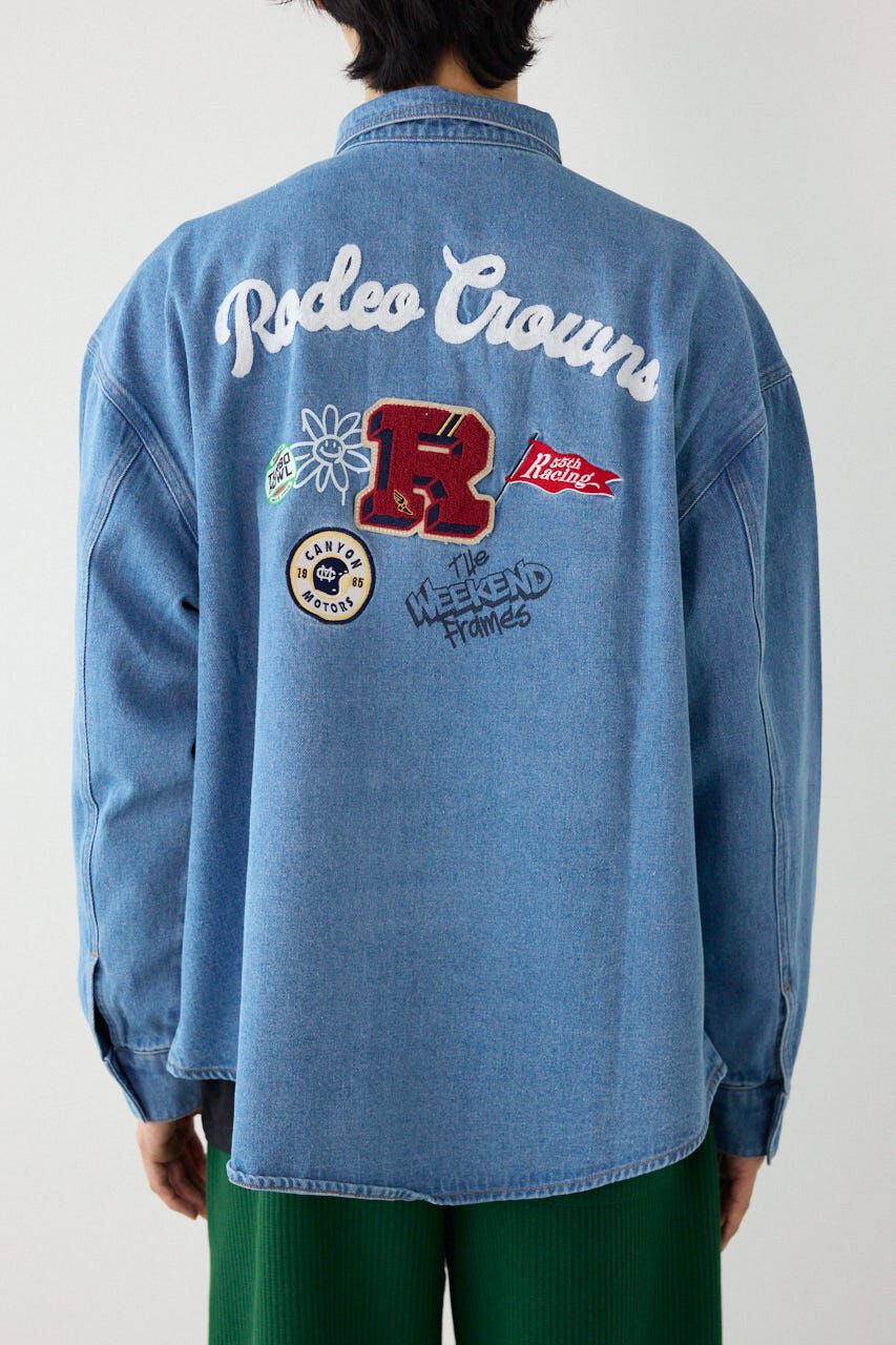 RODEO CROWNS「バラエティーデニムシャツ」|シャツ・ブラウス|