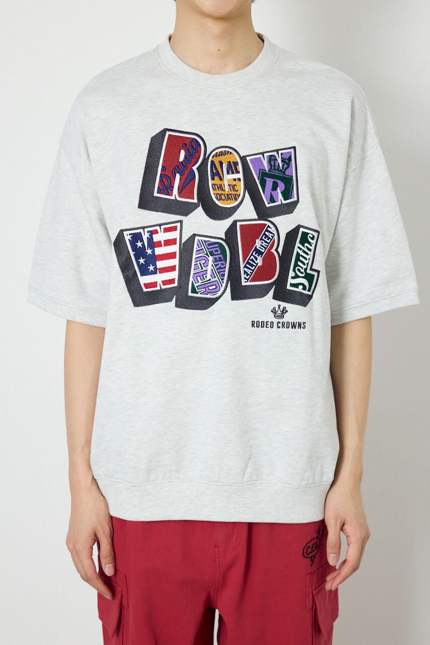 RODEO CROWNS「decoration半袖スウェット」|Tシャツ・カットソー|