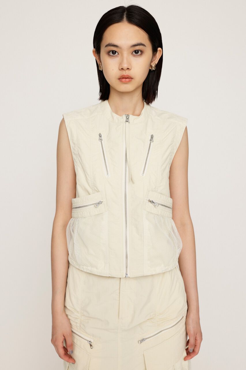 SLY「MESH DOCKING MILITALY ベスト」|タンクトップ|