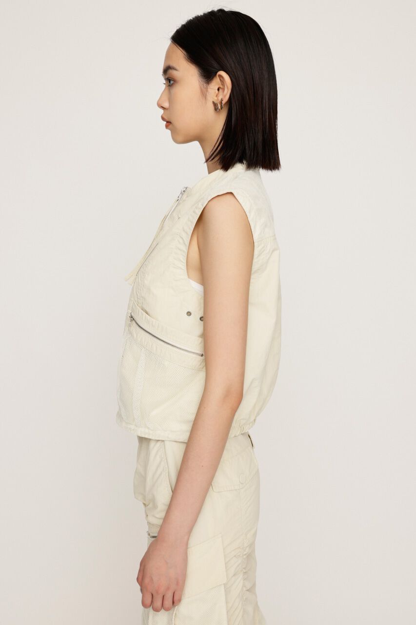SLY「MESH DOCKING MILITALY ベスト」|タンクトップ|