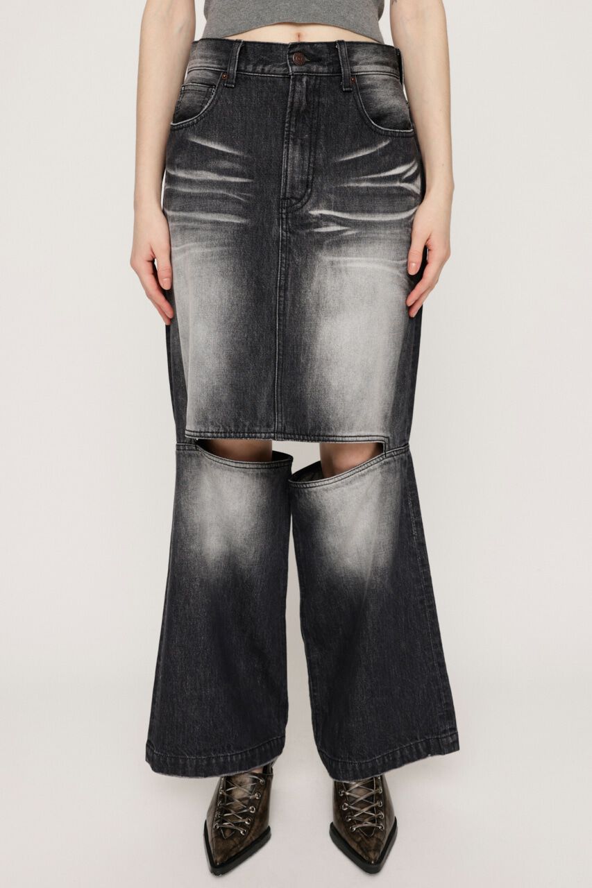 SLY「KNEE REVEAL SK-E」|スカート|