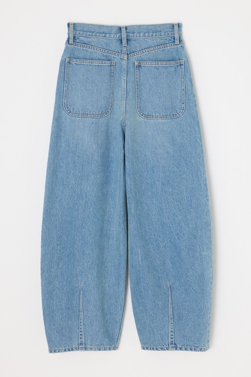 SLY「J／W CURVE TUCKED パンツ」|デニム|