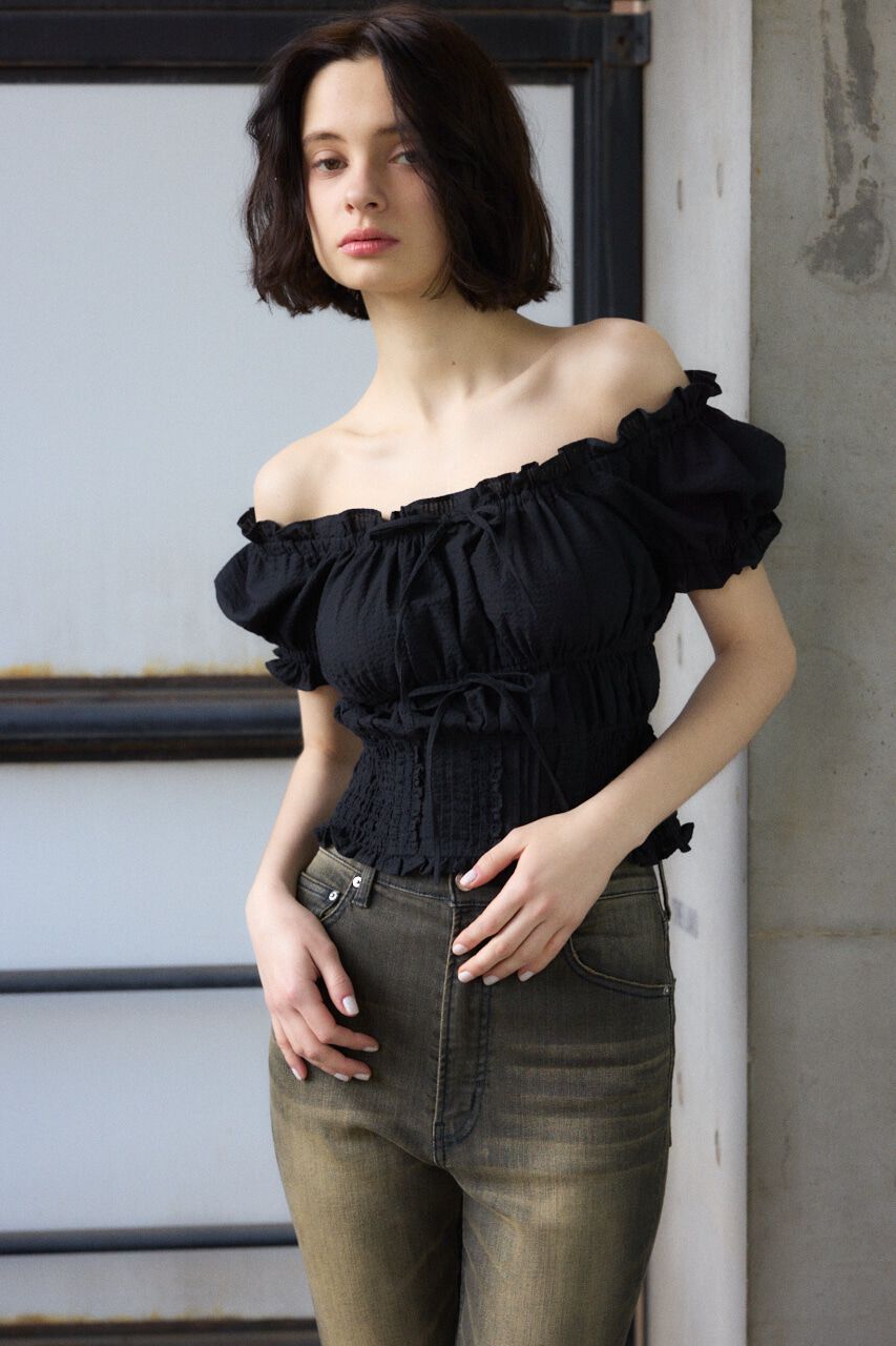 SLY「COTTON LACE トップス」|シャツ・ブラウス|