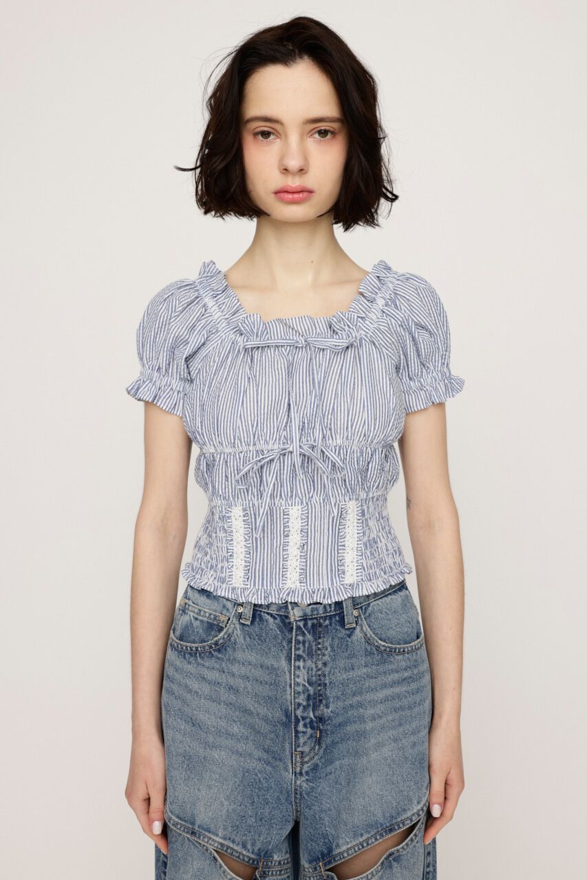 SLY「COTTON LACE トップス」|シャツ・ブラウス|