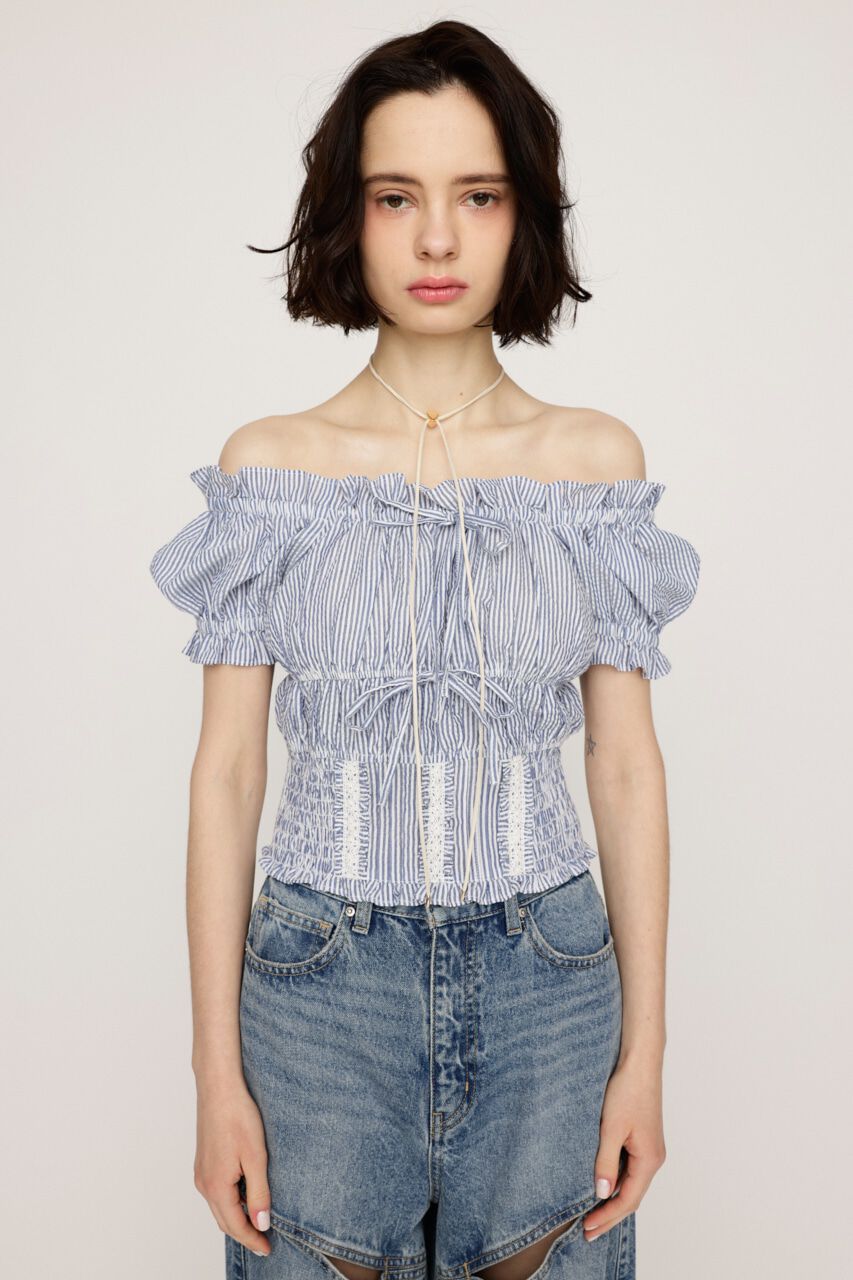 SLY「COTTON LACE トップス」|シャツ・ブラウス|