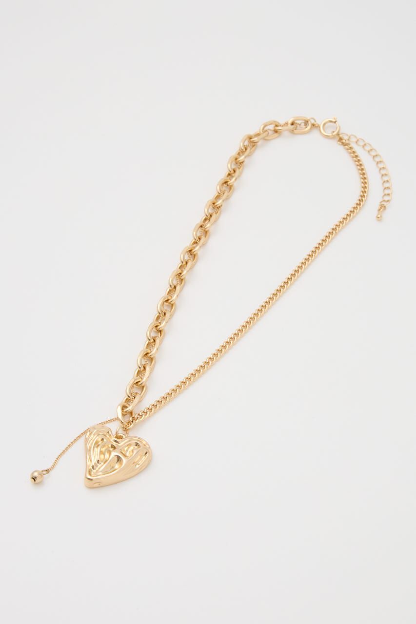 SLY「RANDOM CHAIN HEART ネックレス」|ネックレス|