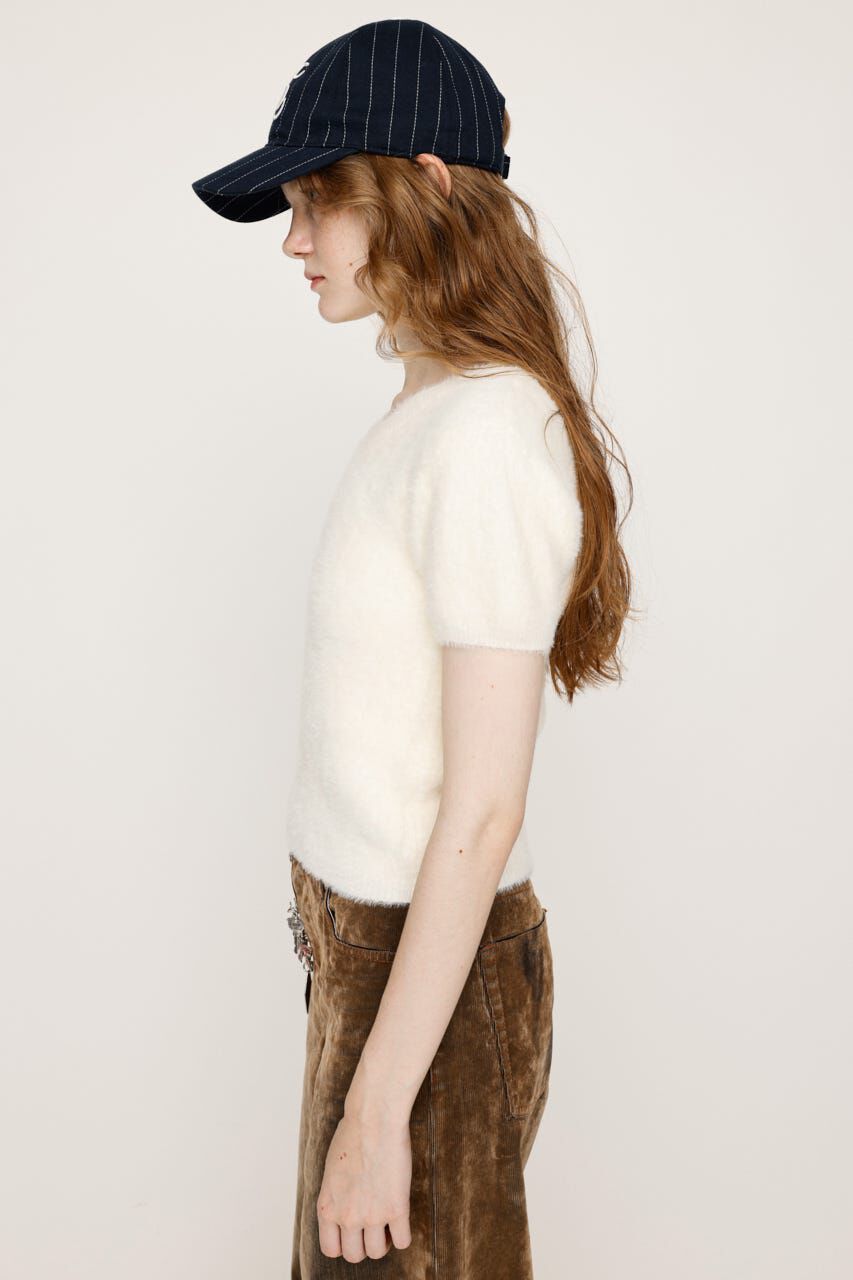SLY「SHAGGY YARN Tシャツ」|ニット・セーター|