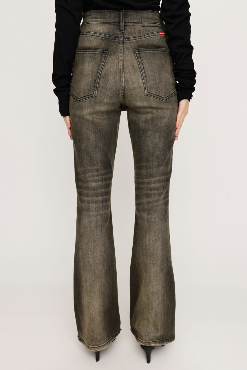 SLY「HW FLARE PT-C WITH ROICA（R）EF」|デニム|