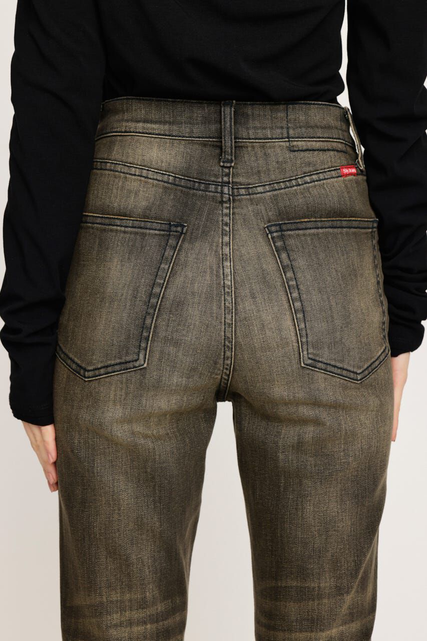 SLY「HW FLARE PT-C WITH ROICA（R）EF」|デニム|