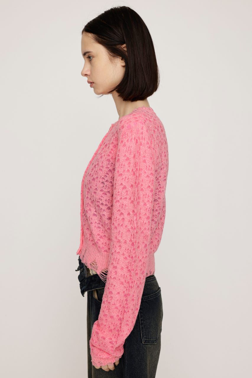 SLY「TWIN BLOOM KNIT カーディガン」|カーディガン|