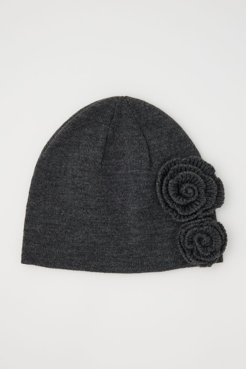 SLY「FLOWER MOTIF KNIT BEANIE」|その他|T.GRY