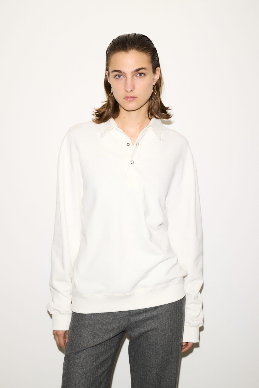 SLY「OVER SW POLO トップス」|Tシャツ・カットソー|