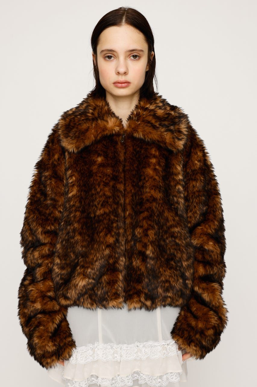SLY「BIG COLLAR FUR S／コート」|その他|