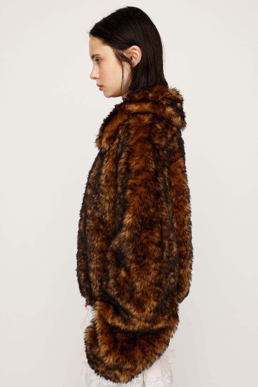 SLY「BIG COLLAR FUR S／コート」|その他|