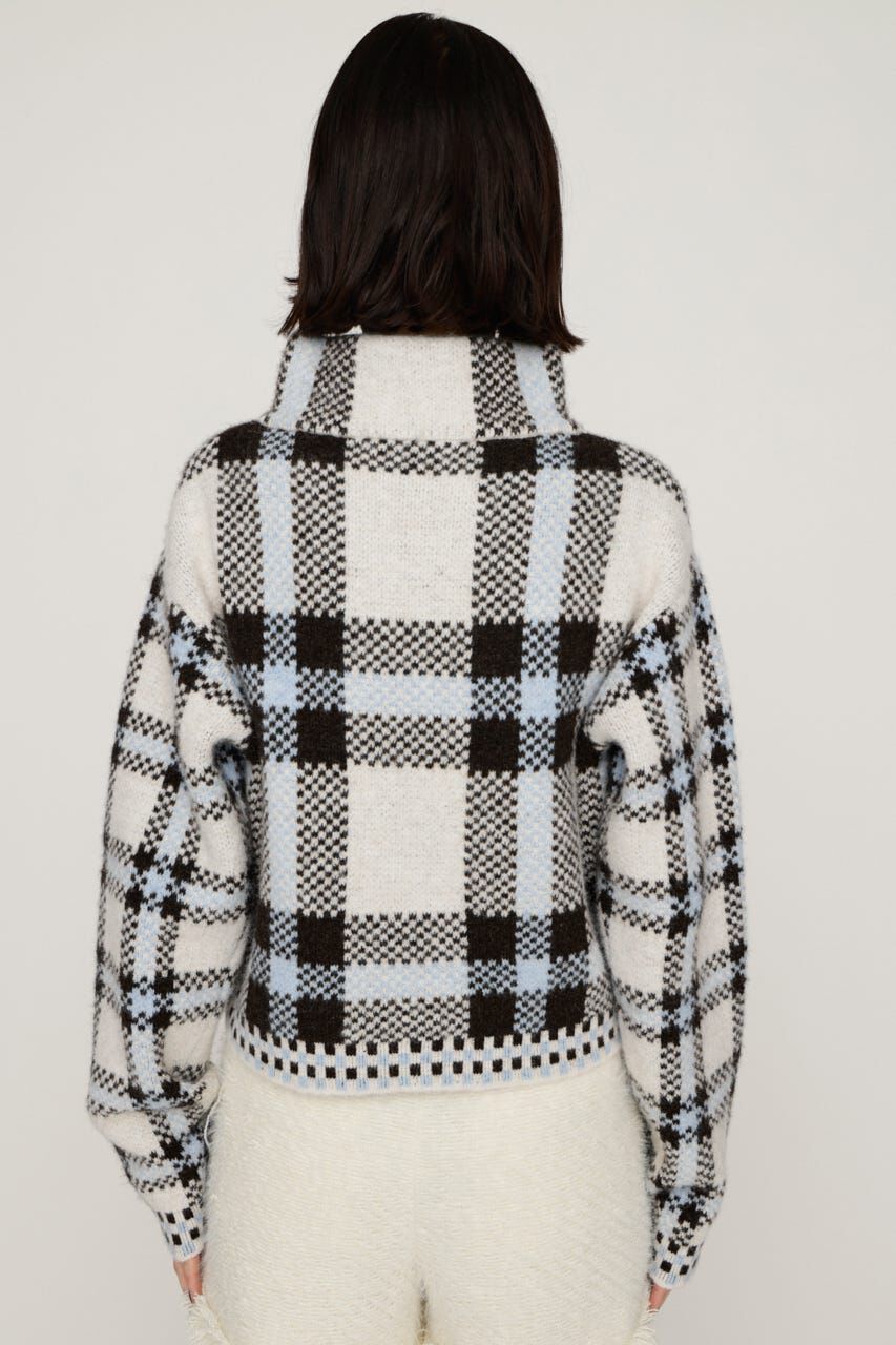 SLY「JQ KNIT FRONT ZIP カーディガン」|カーディガン|