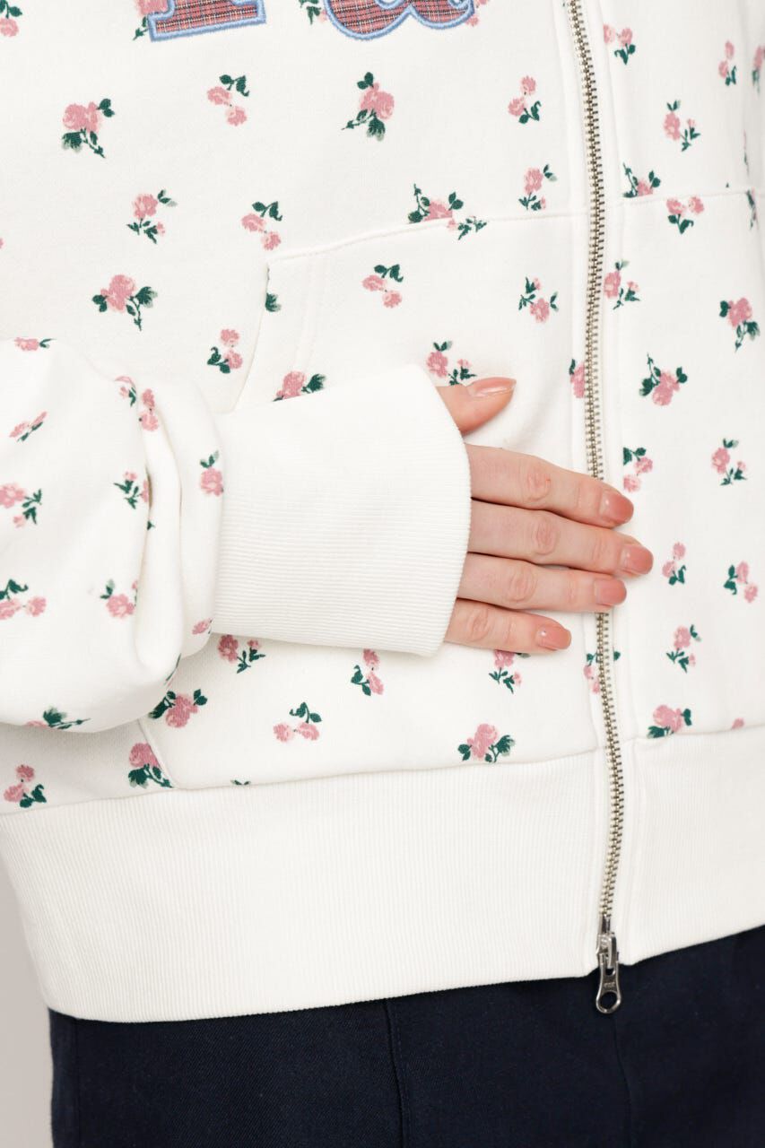 SLY「FLOWER CUT HOODIE」|パーカー|