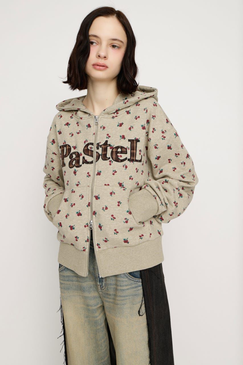 SLY「FLOWER CUT HOODIE」|パーカー|